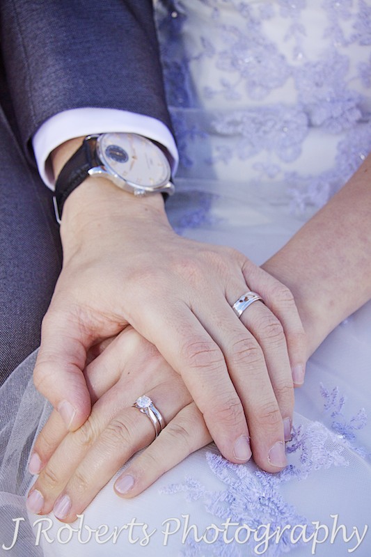 Wedding rings - wedding photography sydney